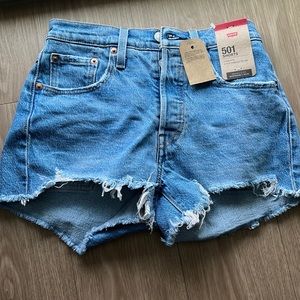 Women’s Levi’s 501 high rise shorts